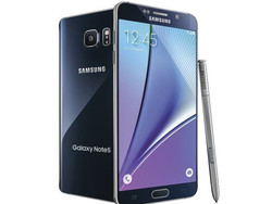 Le Samsung Galaxy Note 5 SM-N920A.