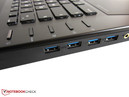 De même pour les six ports USB 3.0.