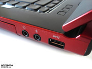 The Vostro 3550 scores with two cutting edge USB 3.0 ports.