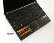 Le Q320 a été équipé de l'un des meilleurs clavier en comparaison aux autres portable de la même catégorie.