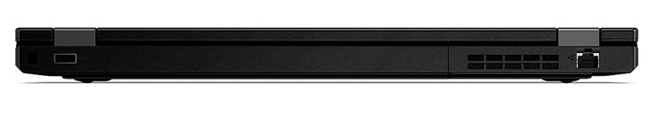 rear: USB 3.0, battery, fan grilles, Gigabit-Ethernet