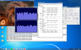 CPU throttling during Furmark and Prime95 simultaneously (to spare the adapter, the internal temperatures are not critical).