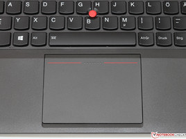TrackPoint et touchpad