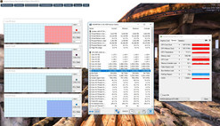 Charge CPU et GPU en mode Sport