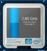 2.8 GHz maximum Turbo clock