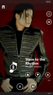 Le Nokia Mix Radio propose des artistes proches de vos goûts musicaux.