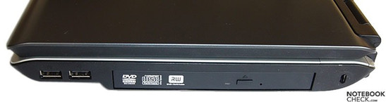 Toshiba Satellite M100-165 interfaces