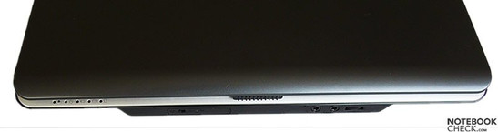 Toshiba Satellite M100-165 interfaces