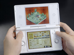 La RG DS d'Anbernic joue à Mercenaries Saga 2, un jeu Nintendo 3DS. (Source de l'image : Anbernic - édité)