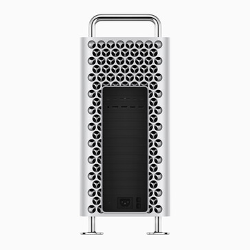 Apple Le Mac Pro offre un total de huit ports Thunderbolt 4. (Source de l'image : Apple)
