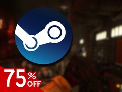 Jusqu'au 3 mars, Black Mesa est disponible sur Steam avec une réduction de 75 % pour moins de 5 $. (Image source : Steam)