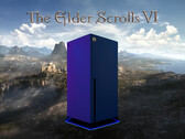 Bannière pour The Elder Scrolls 6 représentant une console Xbox