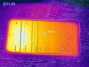 Carte thermique avant