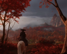 Une capture d'écran de Ghost of Yotei dans State of Play (source d'image : PlayStation YT)