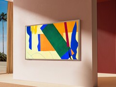 Le Hisense S7N CanvasTV est conçu pour ressembler à un objet d'art. (Source de l'image : Hisense)