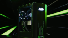 Un joueur chanceux peut gagner un PC de jeu grâce au dernier concours de Nvidia (source d'image : GeForce on X)