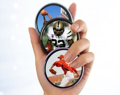 L'épingle vidéo intelligente vise à moderniser les épingles classiques avec un affichage rond.