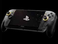 SharpEMU permettrait, selon certaines sources, de démarrer Astro Bot. Sur la photo : la ROG Xbox Ally affichant l'écran de démarrage de la PS5 (image retouchée).