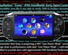 La PS Vita de Sony a été lancée en 2011 au prix de départ de 249,99 $ pour le modèle Wi-Fi uniquement. (Source de l'image : Sony/Amazon, Moore's Law Is Dead sur YouTube, édité)