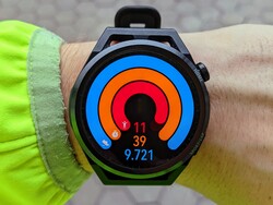 La smartwatch est également facile à lire en plein soleil. Les couleurs sont vives et le contraste est excellent.