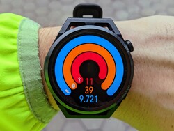La smartwatch est également facile à lire en plein soleil. Les couleurs sont vives et le contraste est excellent.