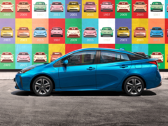 Toyota a vendu plus de 20 millions de voitures électrifiées, dont la Prius hybride illustrée ci-dessus. (Image source : Toyota)