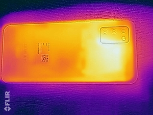 Carte thermique - dos