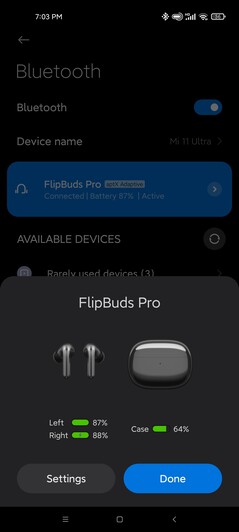 Test du Xiaomi FlipBuds Pro TWS