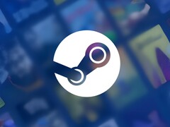Le logo de Steam. 