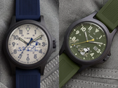 Les modèles Peanuts x Timex Expedition Acadia TW2Y84600 et TW2Y84700.