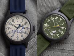 Les modèles Peanuts x Timex Expedition Acadia TW2Y84600 et TW2Y84700.