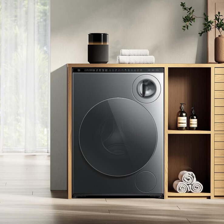 Le lave-linge Xiaomi Mijia Dual Zone Drum 10kg (Image source : Xiaomi)