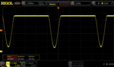 Scintillement PWM (luminosité de 80 %)