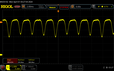 Scintillement PWM (luminosité de 80 %)