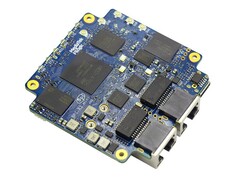 Le Banana Pi BPI-R3 Mini dispose d'un grand nombre d'E/S, compte tenu de son aspect compact. (Source de l'image : Banana Pi)