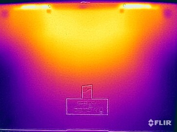 Températures de surface en dessous (stress test)