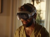 Le serre-tête Vision Pro optionnel tel qu'il est monté. (Source : Apple)