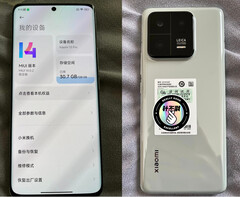 Le Xiaomi 13 Pro sera lancé avec MIUI 14. (Image source : @liujianjian29)