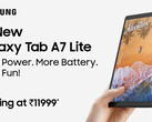 La Galaxy Tab A7 Lite obtient de nouveaux listings. (Source : Samsung)