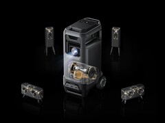 La station de cinéma mobile Soundcore Nebula X1 Pro d'Anker (photo) sera financée par crowdfunding sur Kickstarter. (Source de l'image : Anker)