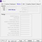 CPU-Z : Mémoire