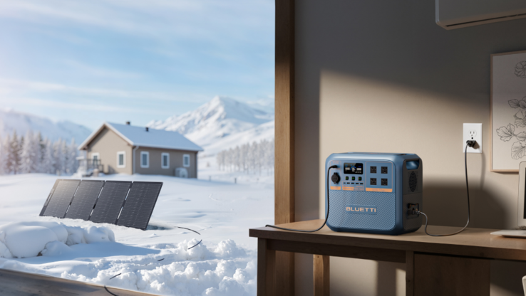 La station d'alimentation portable Bluetti Pioneer Na prend en charge la double charge rapide CA + solaire (Image source : Bluetti)