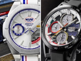 De droite à gauche (photo) - Casio Edifice EFS-S641TMS-1A, et l'ECB-S10NIS-7AJR Heritage Edition. (Source de l'image : Casio)