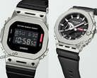 De gauche à droite (photo), Casio G-Shock GM-5600M-1, et la GM-2100M-1A. (Source de l'image : Casioblog)