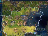 Une vue d'ensemble détaillée des villes montrant la profondeur que Civilization 6 a à offrir aux joueurs en tant que jeu de stratégie au tour par tour