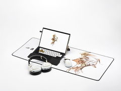 La collaboration Asus ROG de Hideo Kojima a été dévoilée lors du CES 2026 (source d'image : Asus)