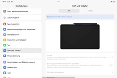Xiaomi Pad 7 : Page des paramètres
