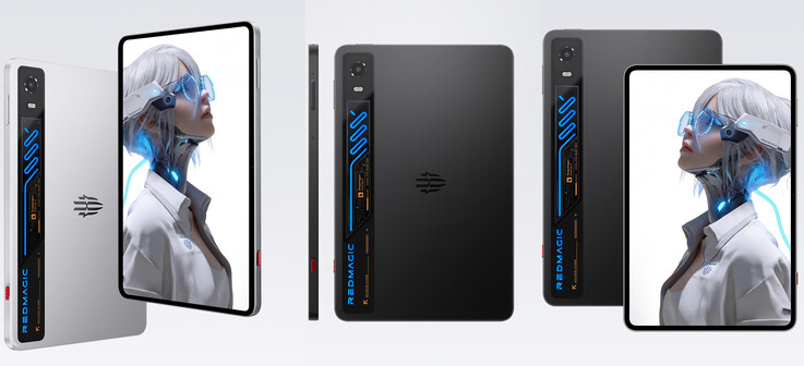 Les deux coloris disponibles et le design de la tablette de jeu