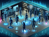 WhoFi peut identifier les personnes se trouvant dans une zone Wi-Fi avec une précision de 95,5 %. (source de l'image : DallE3)