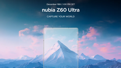 Le Z60 Ultra arrive. (Source : Nubia)